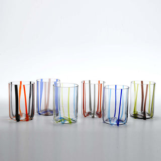 Zafferano Tirache Set 6 tumblers in different colours - Buy now on ShopDecor - Discover the best products by ZAFFERANO design