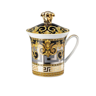Versace meets Rosenthal 30 Years Mug Collection Prestige Gala mug with lid - Buy now on ShopDecor - Discover the best products by VERSACE HOME design